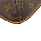 LOUIS VUITTON Shoulder Bag M51258 Monogram canvas Brown Musette Salsa S Women Used Authentic