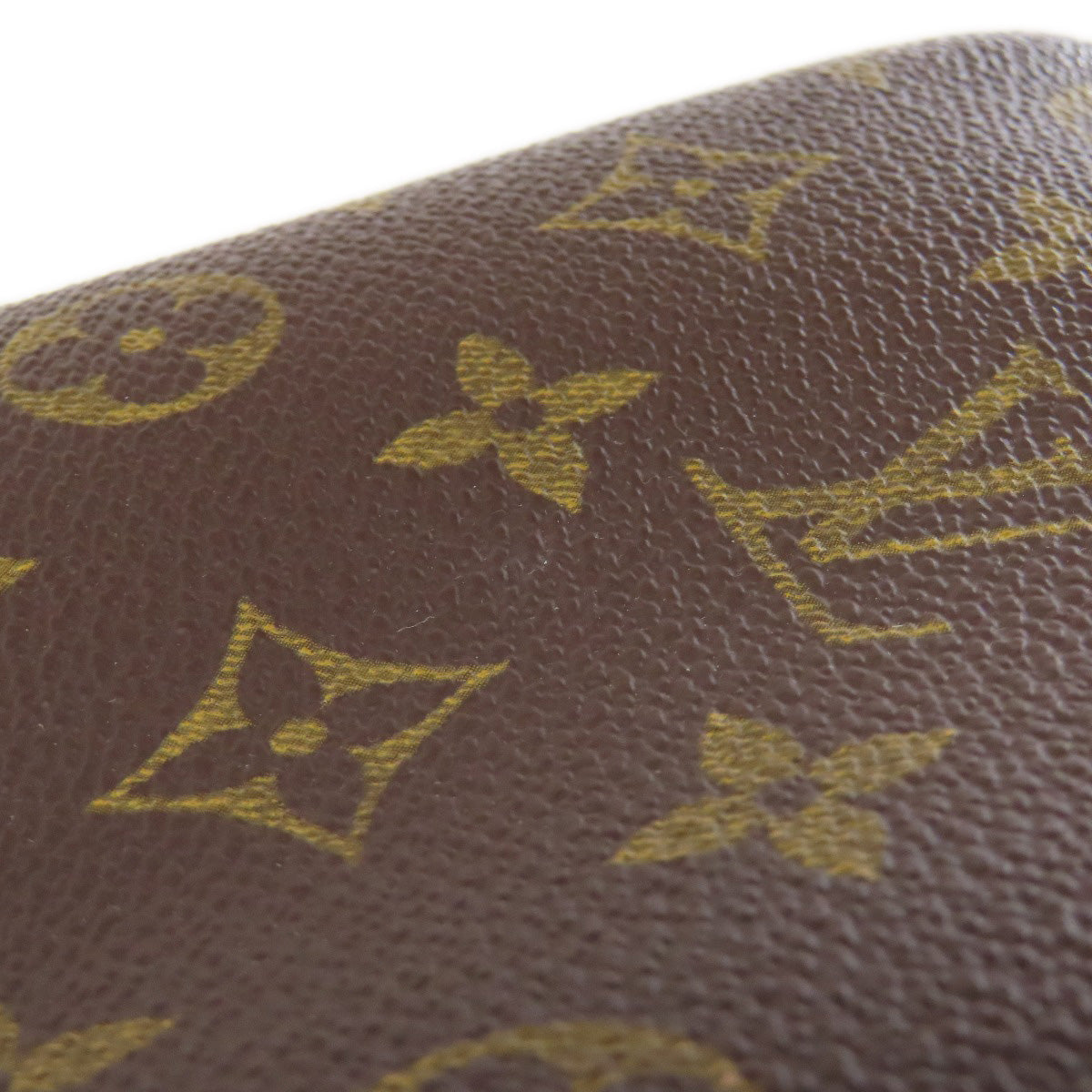 LOUIS VUITTON Tote Bag M47270 Monogram canvas Brown Deauville Women Used Authentic