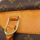LOUIS VUITTON Tote Bag M47270 Monogram canvas Brown Deauville Women Used Authentic