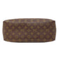 LOUIS VUITTON Tote Bag M47270 Monogram canvas Brown Deauville Women Used Authentic