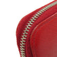 PRADA Long Wallet Purse Safiano Red logo Women Used Authentic