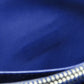 PRADA Long Wallet Purse Safiano blue Shoulder wallet Women Used Authentic