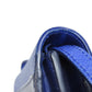 PRADA Long Wallet Purse Safiano blue Shoulder wallet Women Used Authentic