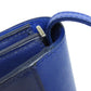 PRADA Long Wallet Purse Safiano blue Shoulder wallet Women Used Authentic