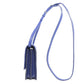 PRADA Long Wallet Purse Safiano blue Shoulder wallet Women Used Authentic