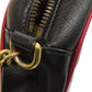GUCCI Shoulder Bag 550154 leather black Round Chain Shoulder Women Used Authentic