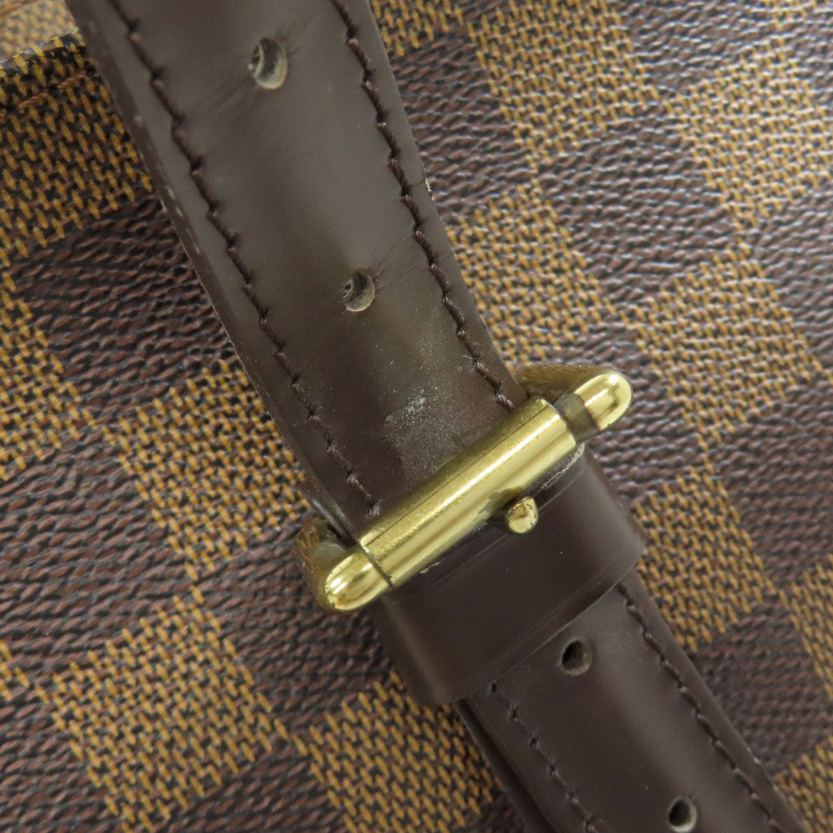 LOUIS VUITTON Tote Bag N51119 Damier canvas Brown Chelsea Women Used Authentic