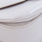 CELINE Shoulder Bag leather gray CMetal Women Used Authentic