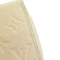 LOUIS VUITTON Long Wallet Purse M82212 Ann Platt white Zippy wallet Women Used Authentic