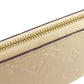LOUIS VUITTON Long Wallet Purse M82212 Ann Platt white Zippy wallet Women Used Authentic