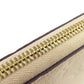 LOUIS VUITTON Long Wallet Purse M82212 Ann Platt white Zippy wallet Women Used Authentic