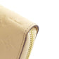 LOUIS VUITTON Long Wallet Purse M82212 Ann Platt white Zippy wallet Women Used Authentic
