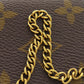 LOUIS VUITTON Accessory pouch M62087 Monogram canvas Brown Mini Pochettes & Accessories Giraffe Women Used Authentic