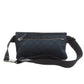 GUCCI Hip bag 162962 canvas black GG Women Used Authentic