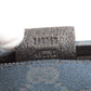 GUCCI Hip bag 162962 canvas black GG Women Used Authentic