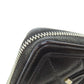 CHANEL Long Wallet Purse Grained Calfskin Skin black Matelasse Gold Metal