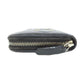 CHANEL Long Wallet Purse Grained Calfskin Skin black Matelasse Gold Metal