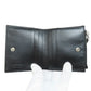PRADA Bifold Wallet enamel black logo Women(Unisex) Used Authentic