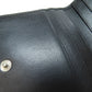 PRADA Bifold Wallet enamel black logo Women(Unisex) Used Authentic