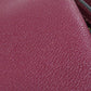 BURBERRY Shoulder Bag leather purple logo Women Used Authentic