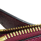 BURBERRY Shoulder Bag leather purple logo Women Used Authentic