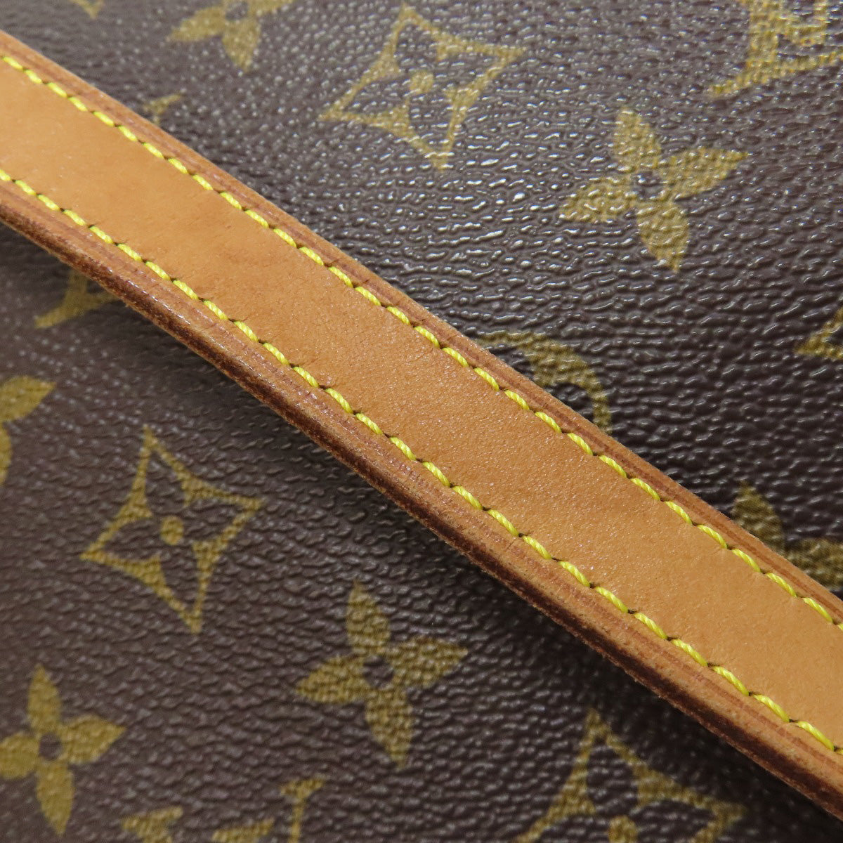 LOUIS VUITTON Shoulder Bag M51257 Monogram canvas Brown Musette Tango S Women Used Authentic