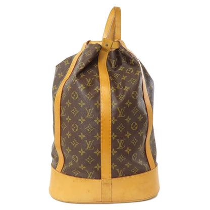 LOUIS VUITTON Backpack M42244 Monogram canvas Brown RandonneeGM
