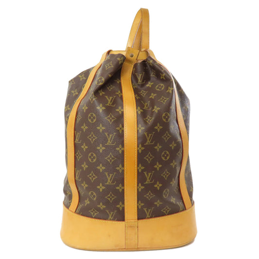 LOUIS VUITTON Backpack M42244 Monogram canvas Brown RandonneeGM