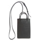 BALENCIAGA Shoulder Bag 593826 Calfskin black Shopping phone Shoulder 2WAY Women Used Authentic