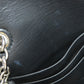 BALENCIAGA Long Wallet Purse 502027 Calfskin black Chain wallet Women Used Authentic