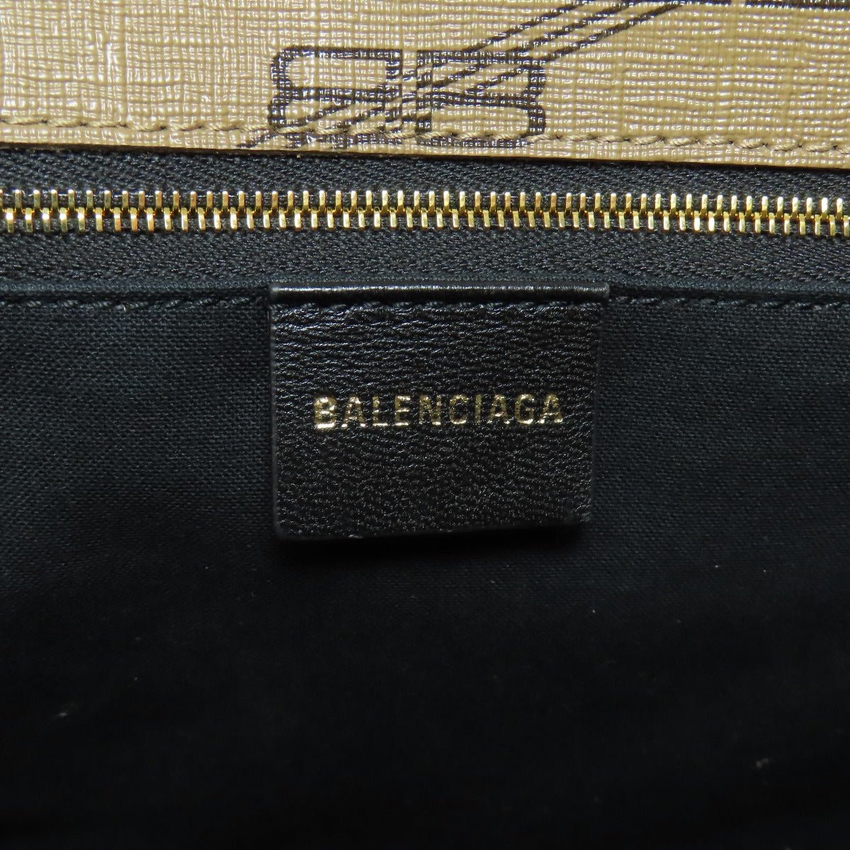 BALENCIAGA Handbag 702699 PVC Brown Women(Unisex) Used Authentic