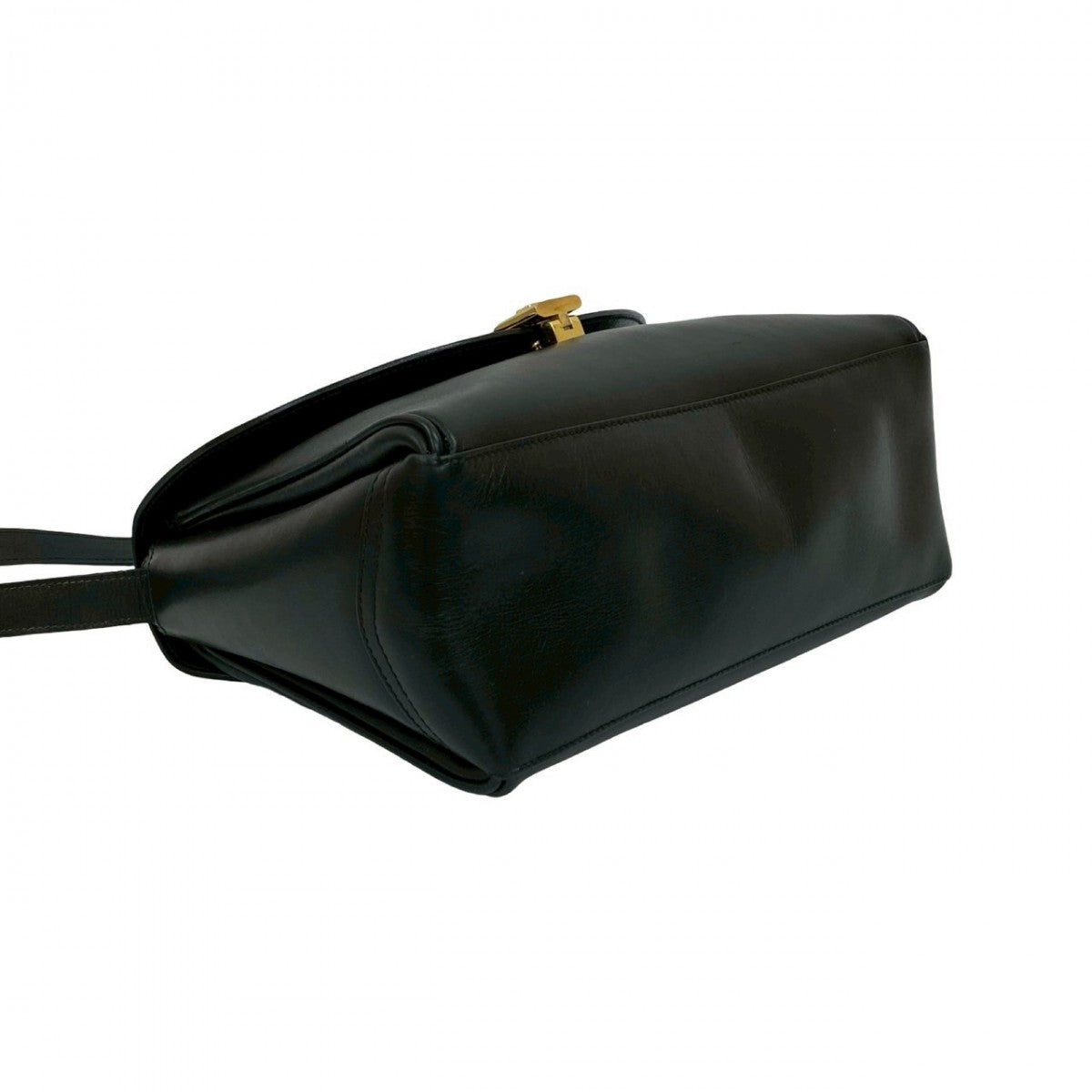 CELINE Shoulder Bag leather black