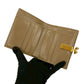 GUCCI Bifold Wallet leather beige