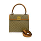 CELINE Shoulder Bag leather beige