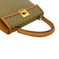 CELINE Shoulder Bag leather beige