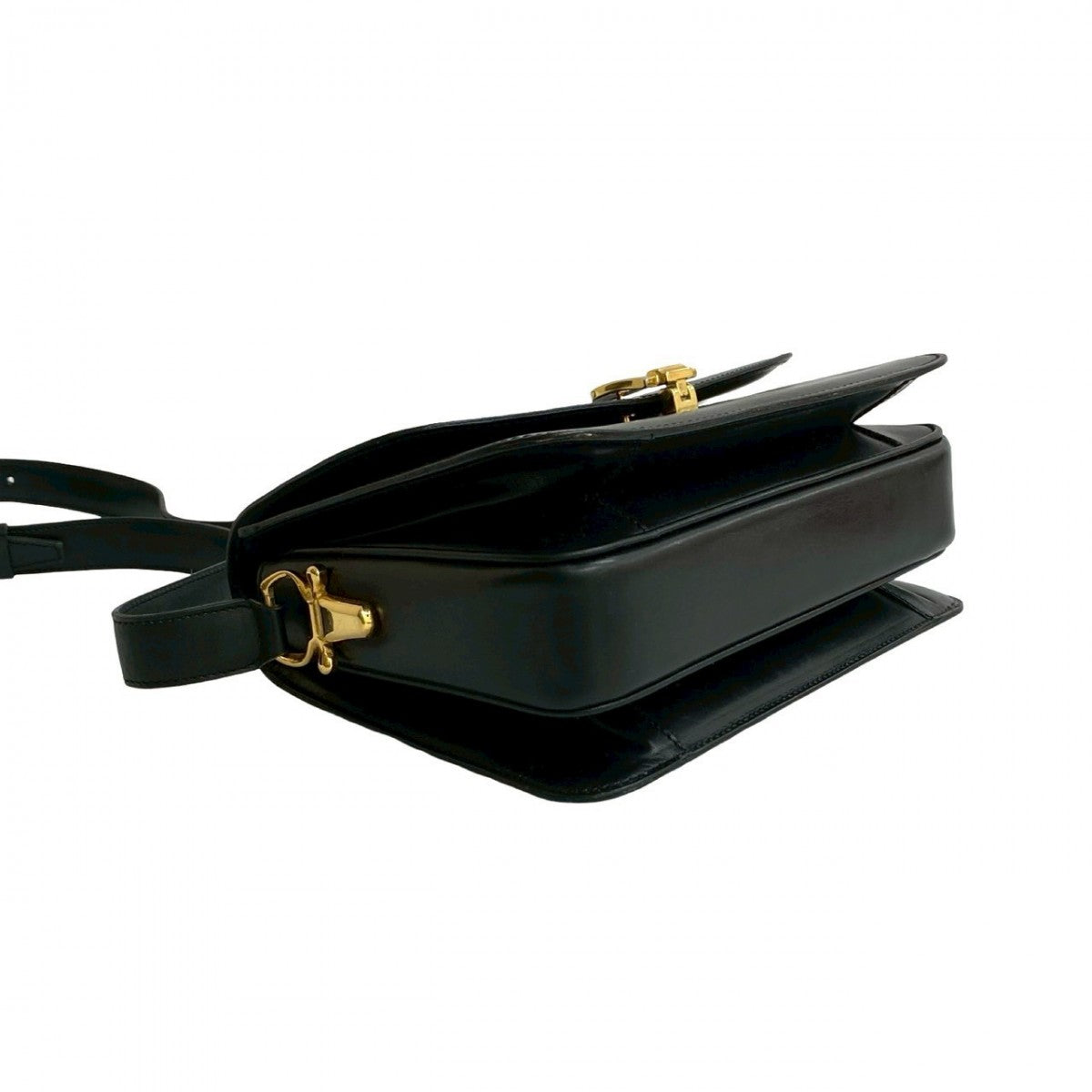 CELINE Shoulder Bag Calfskin black