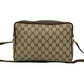 GUCCI Shoulder Bag leather Brown Sherry line