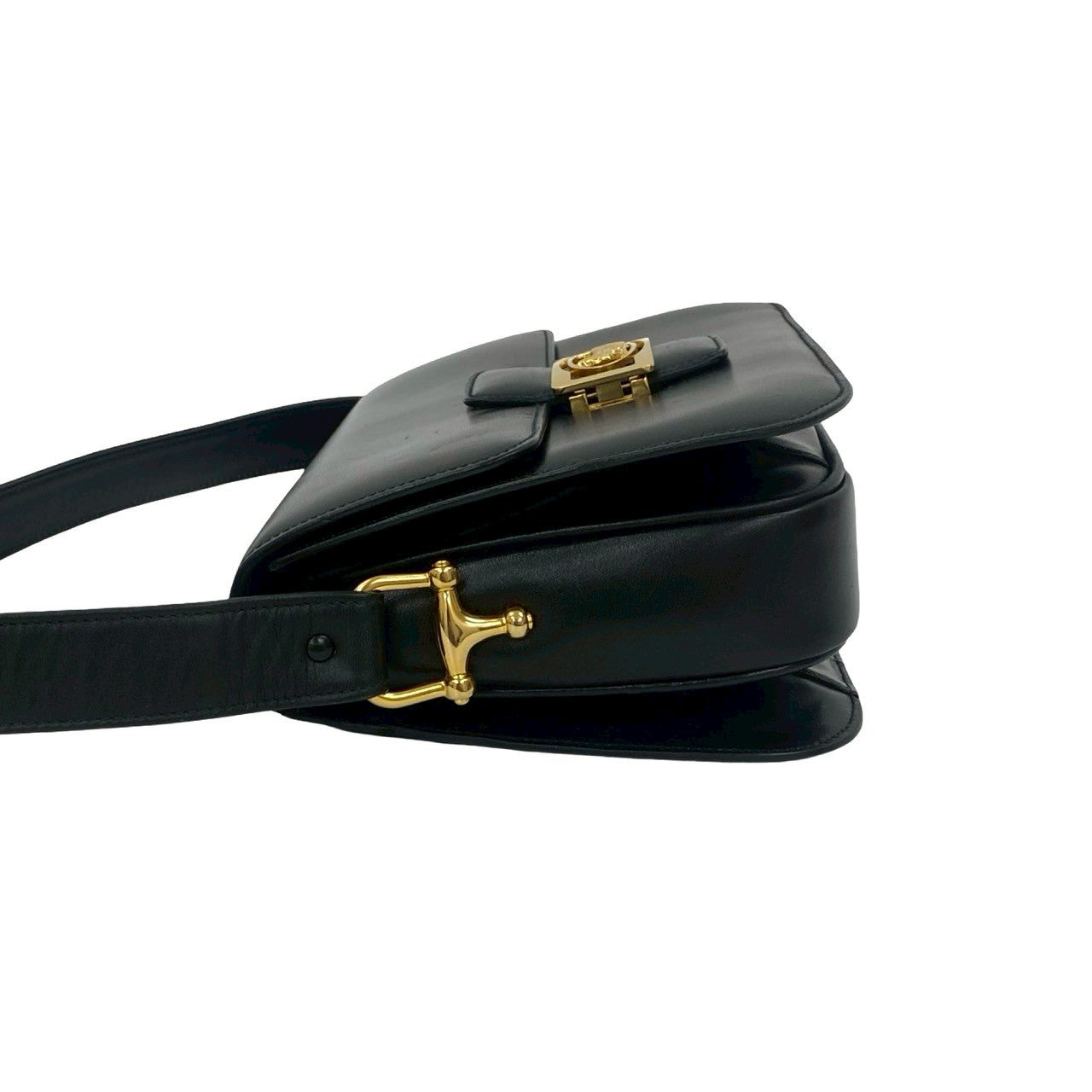 CELINE Shoulder Bag Calfskin black