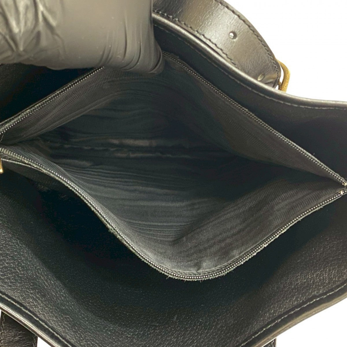 CELINE Tote Bag leather black