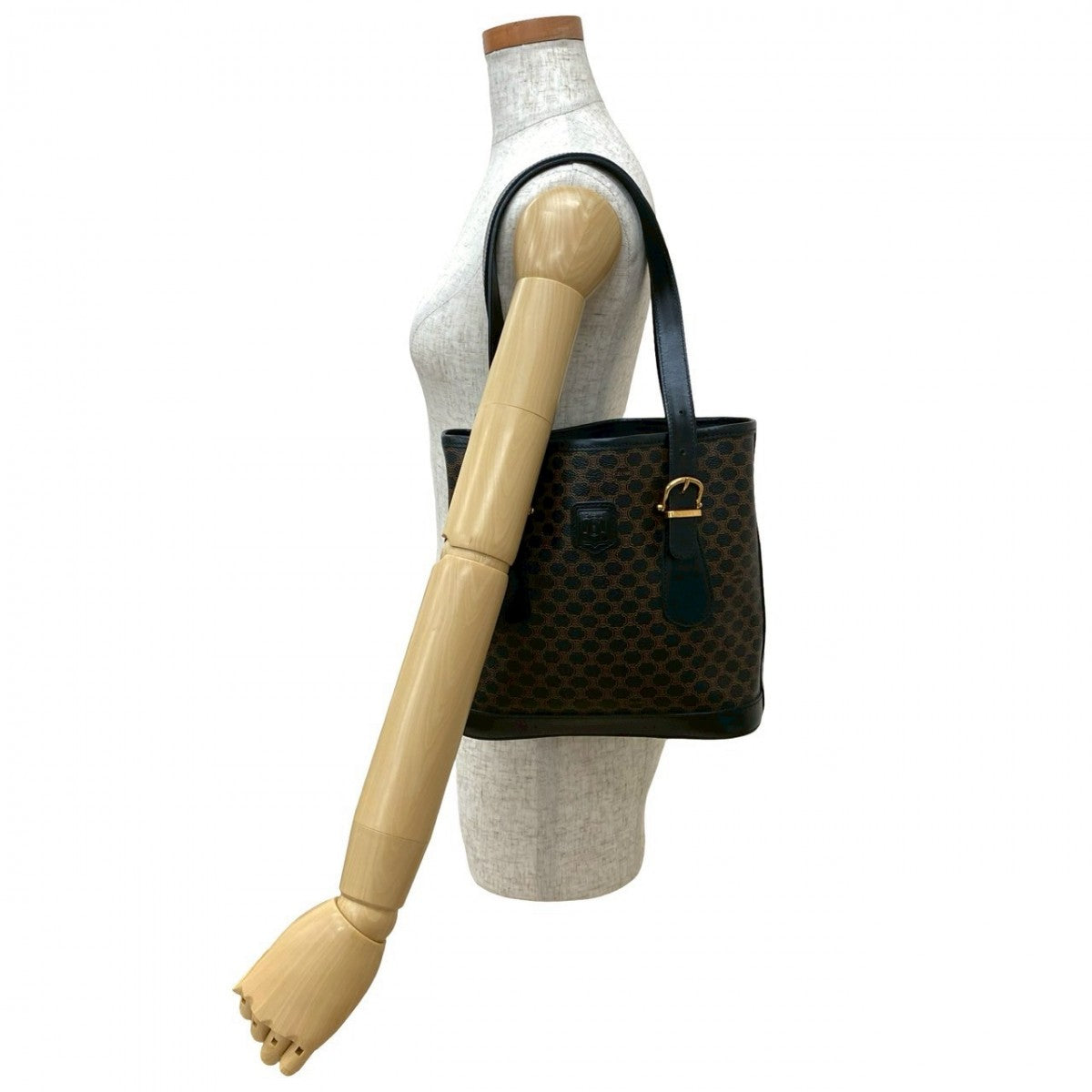 CELINE Tote Bag leather black