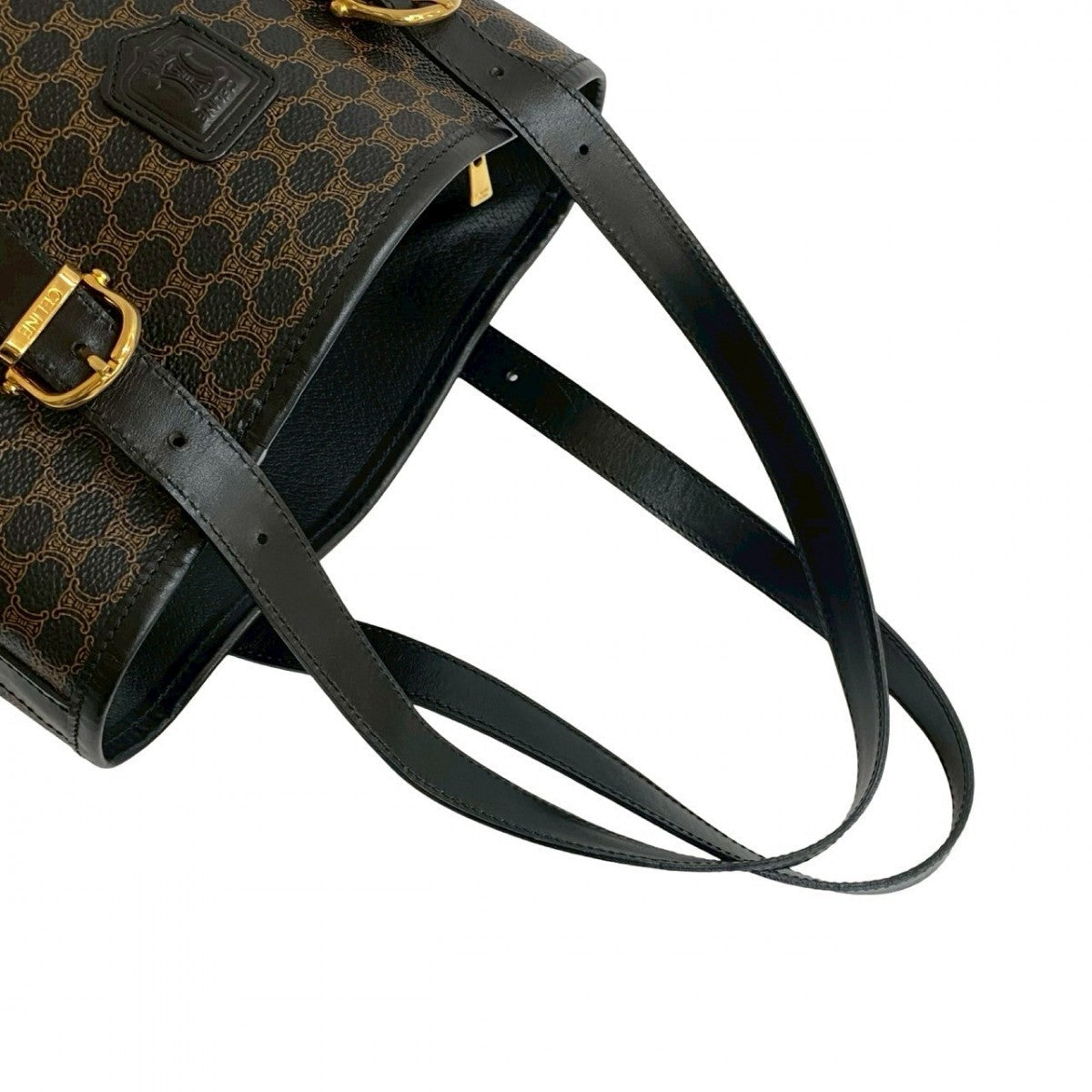 CELINE Tote Bag leather black