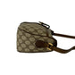 GUCCI Shoulder Bag leather Brown Sherry line