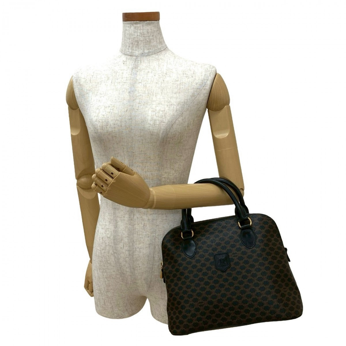 CELINE Handbag leather black