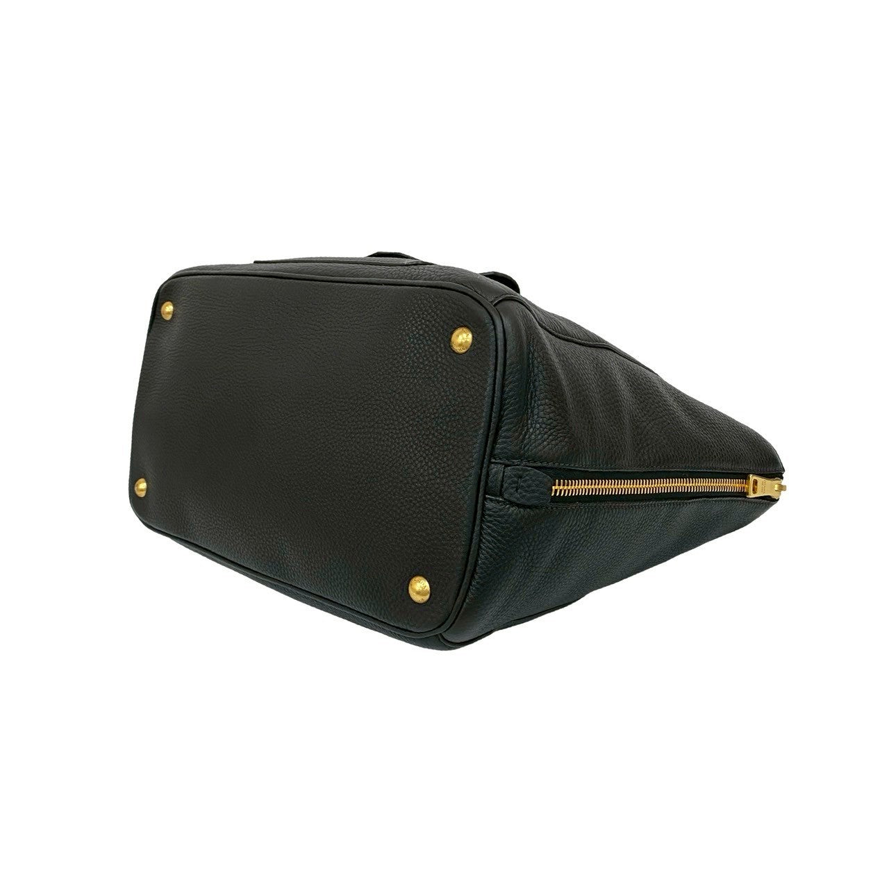 PRADA Shoulder Bag leather black