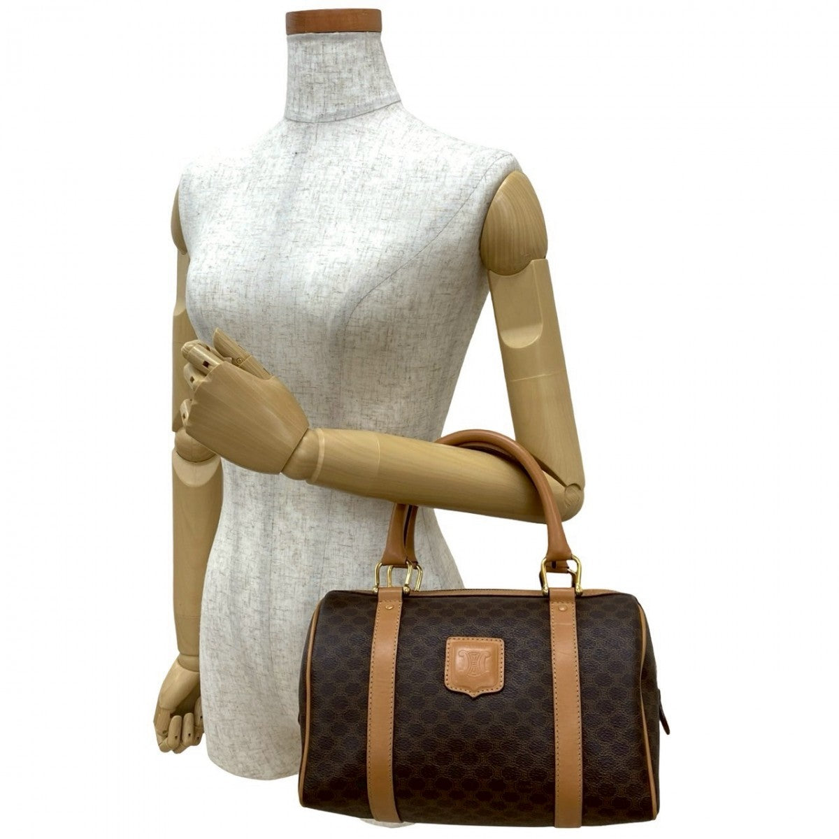 CELINE Handbag leather Brown
