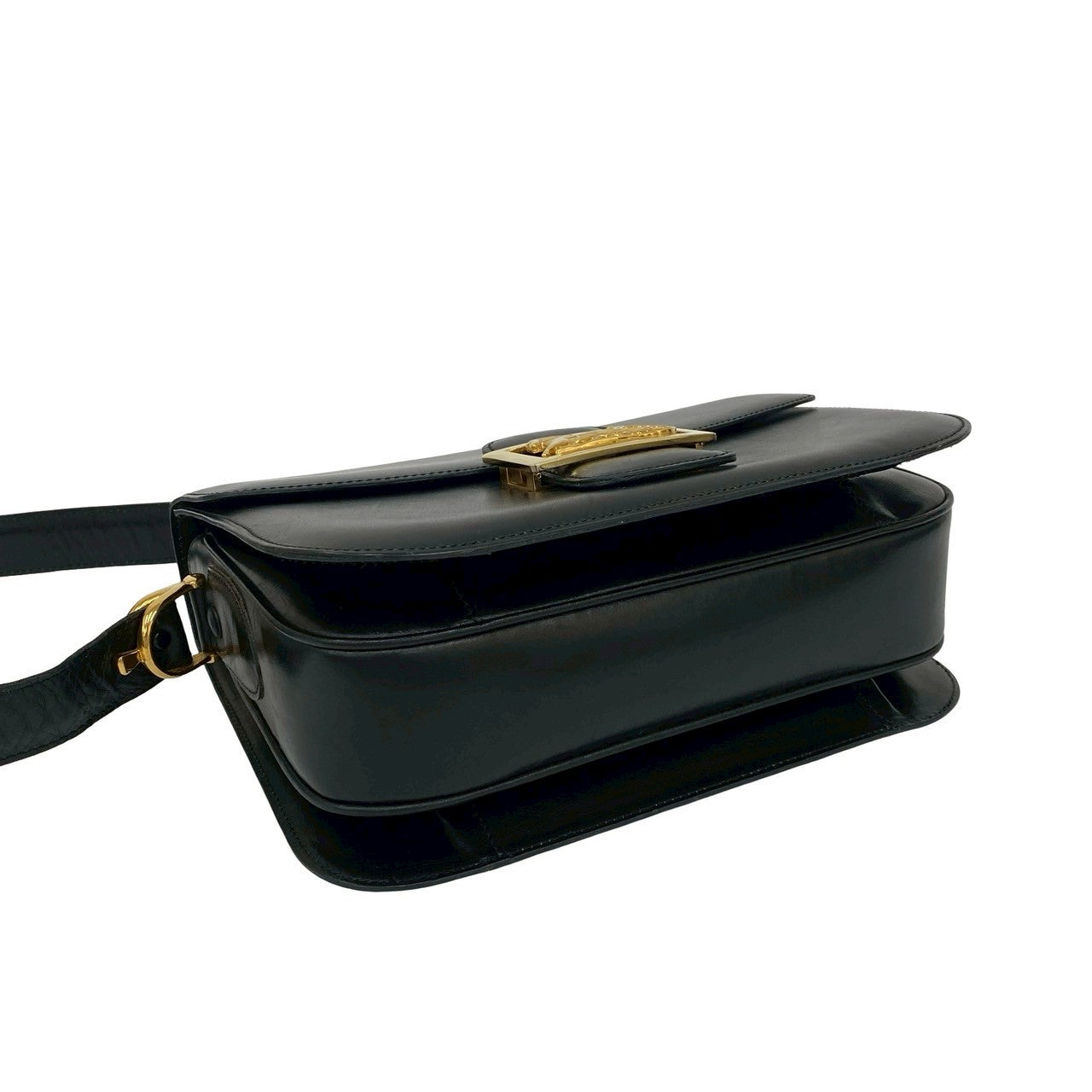CELINE Shoulder Bag Calfskin black