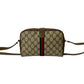 GUCCI Shoulder Bag leather Brown Sherry line