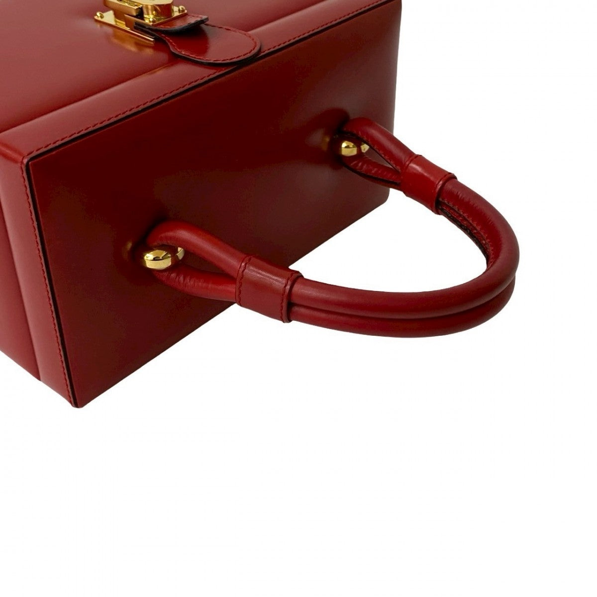 LOEWE Handbag leather Red