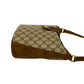 GUCCI Shoulder Bag leather Brown Sherry line