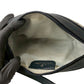 GUCCI Shoulder Bag leather Navy Sherry line